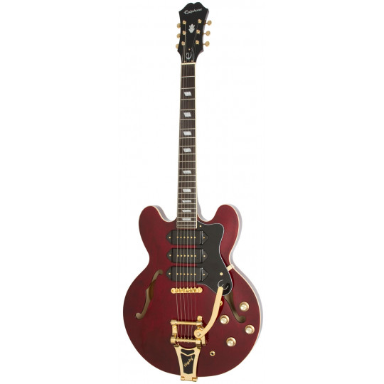 Guitarra electrica Epiphone Riviera Custom P93 Wine Red