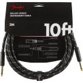 Cable Fender Deluxe 3M Black Tweed