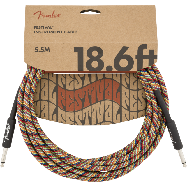 Cable Fender Festival Rainbow 5.5M