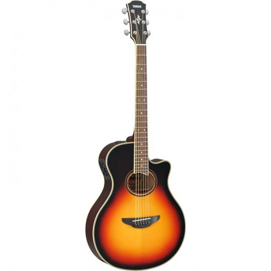 Yamaha El-Ac Guitar Apx700Ii Brown Sb