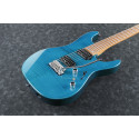 Ibanez MM1 TAB EG Solid Transparent Aqua Blue Martin Miller