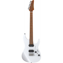 Ibanez AZ2402 PWF EG Solid Pearl White Flat