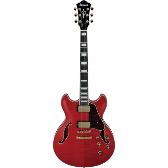 Ibanez AS93FM TCD EG Hollow Transparent Cherry Red