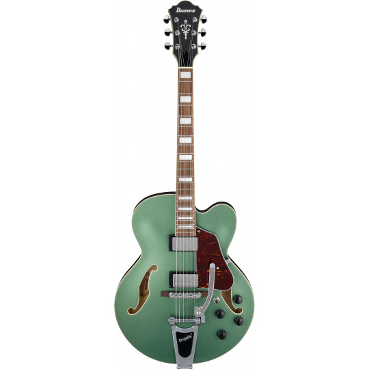 Ibanez AFS75T MGF EG Hollow Metallic Green Flat