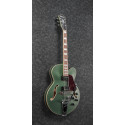 Ibanez AFS75T MGF EG Hollow Metallic Green Flat