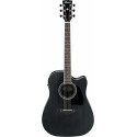 Ibanez AW84CE WK AG  Weathered Black