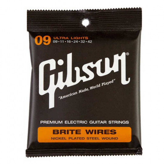 Gibson Brite Wires SEG-700UL Ultra Light Gauge