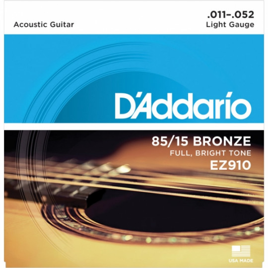 D'Addario EZ910 serie Great American Bronze