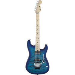 Pro-Mod San Dimas® Style 1 HH FR M QM, Maple Fingerboard, Chlorine Burst