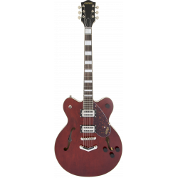 G2622 Streamliner™ Center Block with V-Stoptail, Laurel Fingerboard, Broad'Tron™ BT-2S Pickups, Walnut Stain