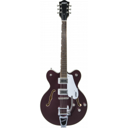 G5622T Electromatic® Center Block Double-Cut with Bigsby®, Laurel Fingerboard, Dark Cherry Metallic
