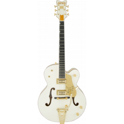 G6136T-59 Vintage Select Edition '59 Falcon™ Hollow Body with Bigsby®, TV Jones®, Vintage White, Lacquer