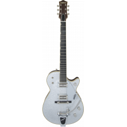 G6129T-59 Vintage Select '59 Silver Jet™ with Bigsby®, TV Jones®, Silver Sparkle