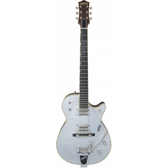 G6129T-59 Vintage Select '59 Silver Jet™ with Bigsby®, TV Jones®, Silver Sparkle