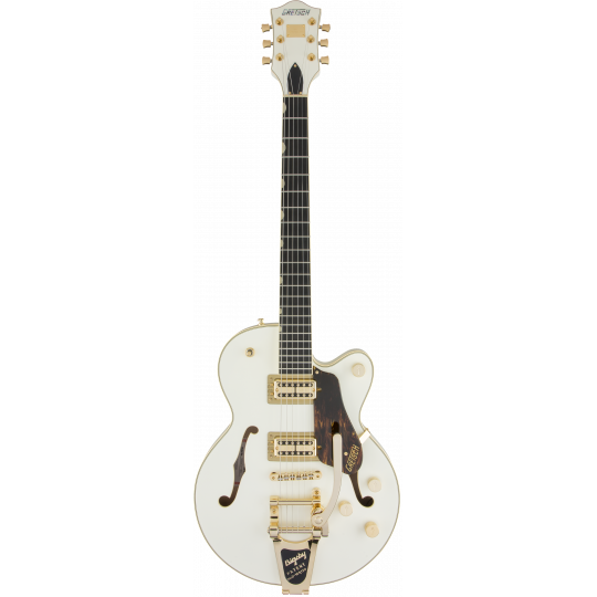 G6659TG Players Edition Broadkaster® Jr. Center Block Single-Cut with String-Thru Bigsby® and Gold Hardware, Ebony Fingerboard,