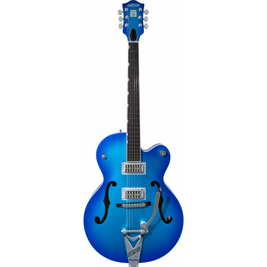 G6120T-HR Brian Setzer Signature Hot Rod Hollow Body with Bigsby®, Rosewood Fingerboard, Candy Blue Burst