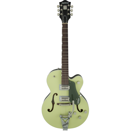 G6118T-SGR Players Edition Anniversary™ with String-Thru Bigsby®, Filter'Tron™ Pickups, 2-Tone Smoke Green G6118T-SGR Players Edition Anniversary™ with String-Thru Bigsby®, Filter'Tron™ Pickups, 2-Tone Smoke Green