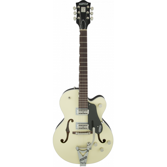 G6118T-LIV Players Edition Anniversary™ with String-Thru Bigsby®, Filter'Tron™ Pickups, 2-Tone Lotus Ivory and Charcoal Metallic