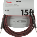 Cable Fender Professional Series 4,5m Red Tweed