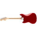 Squier FSR Bullet® Competition Mustang® HH, Laurel Fingerboard, Candy Apple Red with Burgundy Mist Stripes