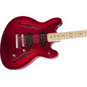 Squier Affinity Series™ Starcaster®, Maple Fingerboard, Candy Apple Red