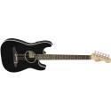 Fender Stratacoustic™, Walnut Fingerboard, Black