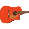 Fender Redondo Player, Walnut Fingerboard, Fiesta Red