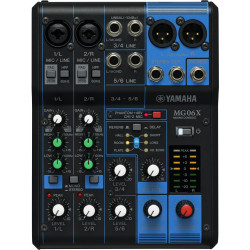 Mesa de mezclas Yamaha MG06X