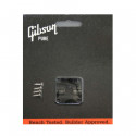 Placa de plástico negra para jack de entrada Gibson PRJP-010