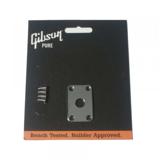 Placa metálica para jack de entrada Gibson PRJP-050