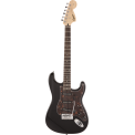 Fender Squier FSR Affinity Strat LRL BLK TSPG
