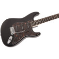 Fender Squier FSR Affinity Strat LRL BLK TSPG