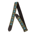 Gretsch G Brand Strap Blue/Orange Black Ends