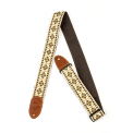 Gretsch G Brand Strap Diamond Brown Ends