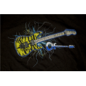 Charvel Satchel Yellow Bengal Guitar Graphic T-Shirt L