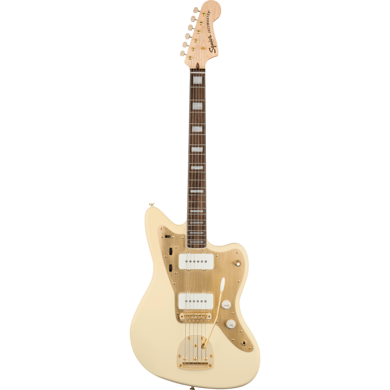 Squier Jazzmaster 40th Anniversary Gold Edition OWT
