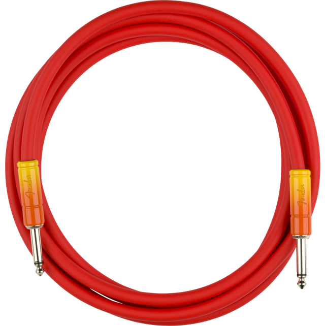 Fender 10' Cable Ombré Tequila Sunrise