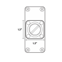 Temple Audio Design Pedal Plate Small TQR-S