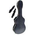 Estuche Guitarra Clásica Cibeles ABS Negro Rayado