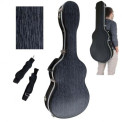 Estuche Guitarra Clásica Cibeles ABS Negro Rayado