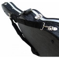 Estuche Guitarra Clásica Cibeles ABS Negro Rayado