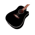 Guild D-140CE BLK Westerly
