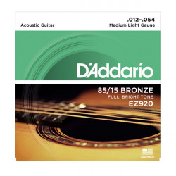 Juego cuerdas Guitarra Acústica D'Addario EZ920