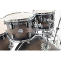 PDP by DW Concept Maple Satin Charcoal Burst