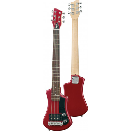 Guitarra eléctrica de viaje Hofner Shorty Red