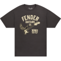 Camiseta Fender Wings To Fly Vintage Black L