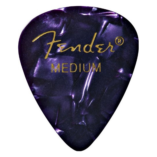 Pack púas Fender Purple Moto Medium