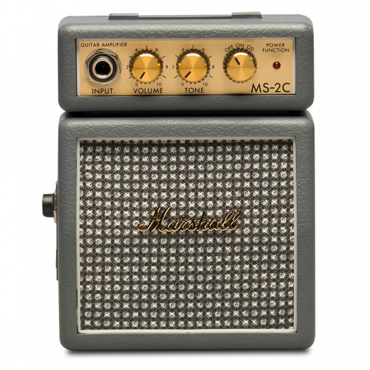 Mini Amplificador Marshall MS-2C Vintage Grey