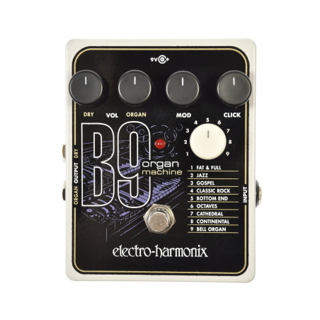 Pedal emulador de órgano para guitarra Ehx B9 Pedal emulador de órgano para guitarra Ehx B9