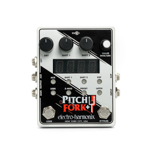 Pedal pitch shifter y armonizador polifónico Ehx Pitch Fork Plus Pedal pitch shifter y armonizador polifónico Ehx Pitch Fork Plus